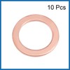 A ABSOPRO 10Pcs 14mm x 20mm x 1.5mm Copper Flat