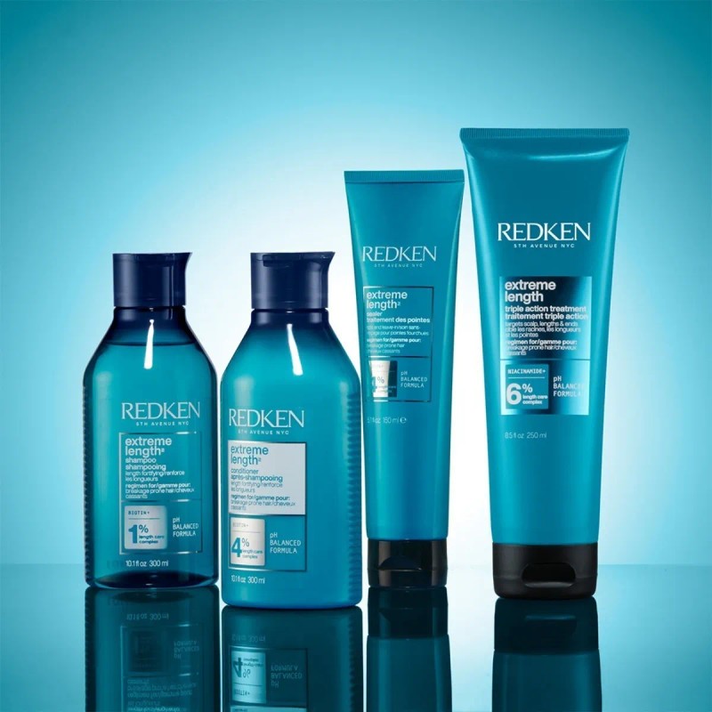 Shampoo Extreme Lenght Redken Con Ph Balanceado Envase 300ml
