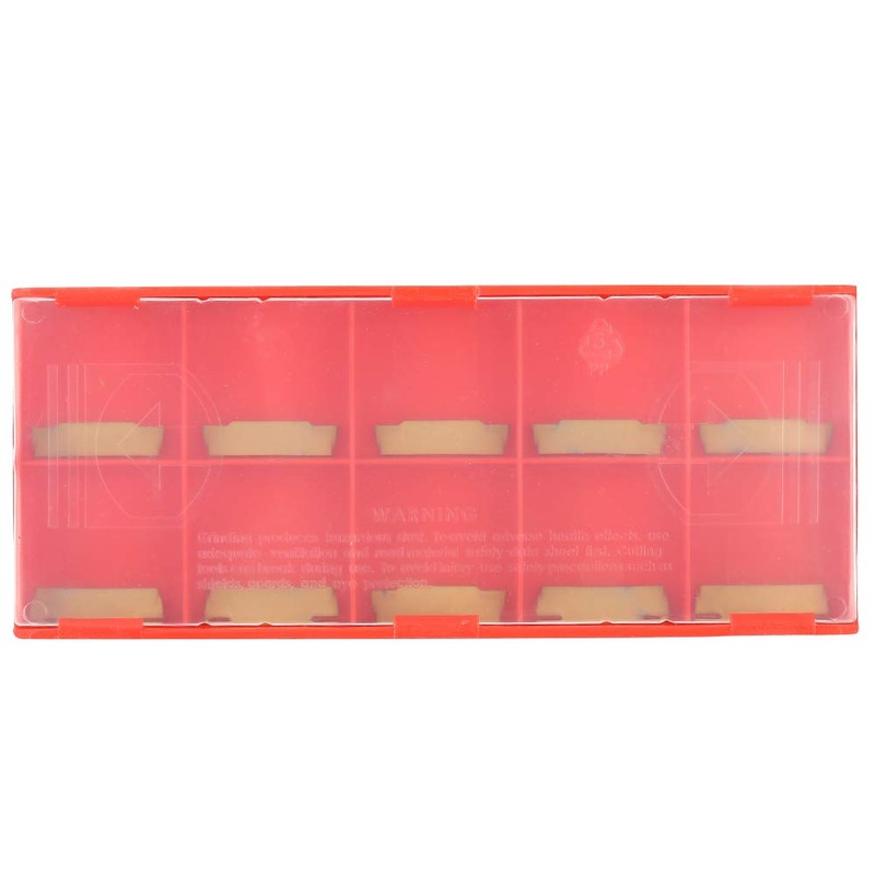 Tgoon 10PCS Grooving Carbide Insert, Carbide Parting Insert Lathe Grooving
