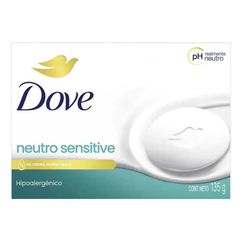 Jabón Barra Dove Sensitive 135 Pack
