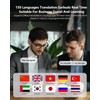 AI Translation Earbuds Real Time, 3-in-1 Translator Earbuds 150 Languages
