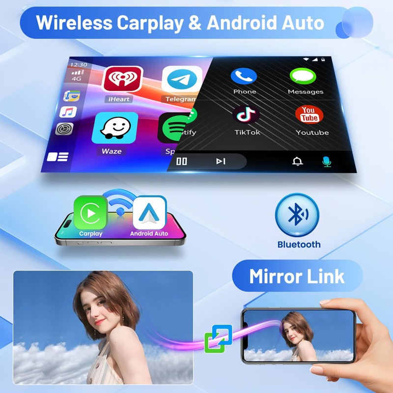 4+64G Radio for Hyundai Tucson IX35 2010-2015 Carplay Stereo