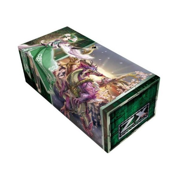キャラクターカードボックスコレクション Z/X -Zillions of enemy X- 「緑の竜の巫女 クシュル&桜雅竜ノーブルグローヴ」