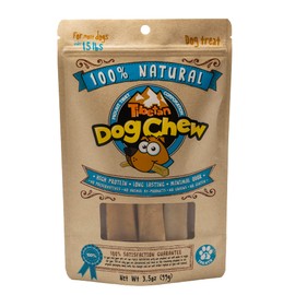 Yak Cheese Himalayan Chew - Himalayan Yak Milk - Natural Yak Cheese Chew, Long Lasting Dog Treats for Aggressive Chewers .Keeps Dogs Busy & Enjoying, Indoors & Outdoor Use (Small) 3 Chews Per Packs,3.5 OZ