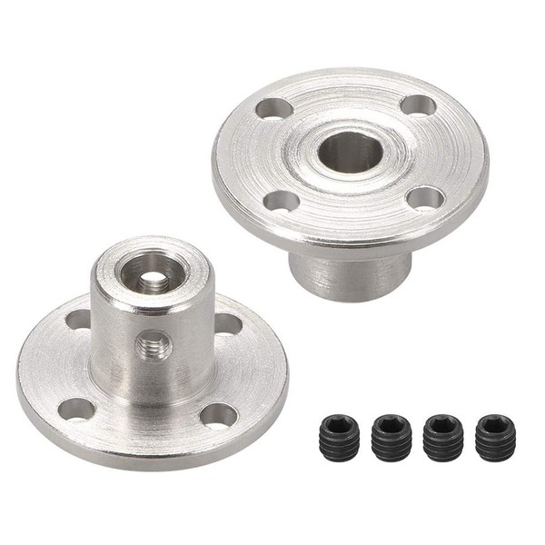 TA-VIGOR Rigid Flange Coupling 5mm Inner Dia, Motor Guide Shaft