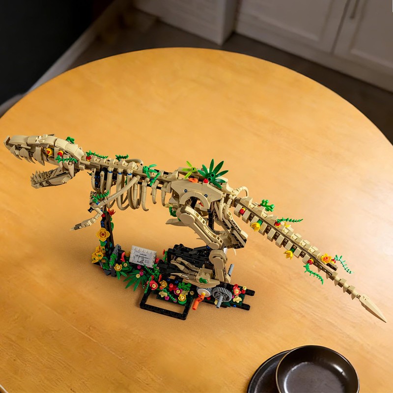 UNCLE BRICK Dinosaur Fossil Building Kit, T-Rex Dinosaur Fossil Kit