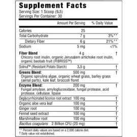 GutProtect Super Greens Powder – Mango Pineapple Flavor, with Probiotics & Prebiotics for Gut Health, Detox, Energy, and Immunity Support – Daily Greens Supplement