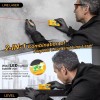 PREXISO 2-in-1 Line Laser Level -Mini Torpedo Level w/Light 3-3/4