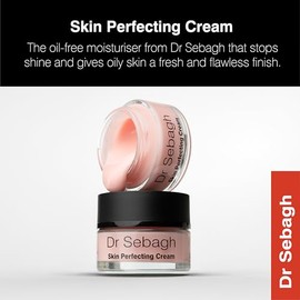 Dr Sebagh Crema perfeccionadora para la piel (1.7 onzas líquidas), hidratante ligera a base de agua para pieles grasas, hidratante facial no comedogén