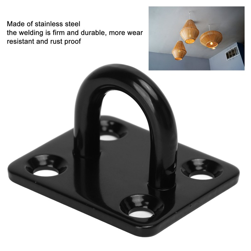 5Pcs Thickened Stainless Steel Ceiling Hook Reinforced Load Bearing Door