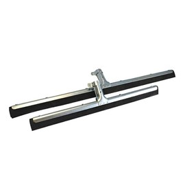 Hygoclean Professional Squeegee 2-Lipped, Black/Silver, Length: 60 cm, Pack of 5