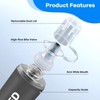 WEMEET 2Pack Soft Flask, 8.5oz Collapsible Soft Water Bottle, 250ml