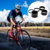 SUJEBKC 5 Pieces Carbon Fibre Bicycle Stem Spacer Set Bicycle