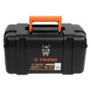 TRUPER CHP-17X 3.7Lb Heavy Duty Toolboxes, Steel Latches 17"X 9