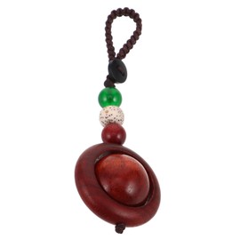 ULTECHNOVO Elegant Car Keychain Pendant Versatile Keychain Decor for Cars Homes Offices Convenient Attachment for Organization