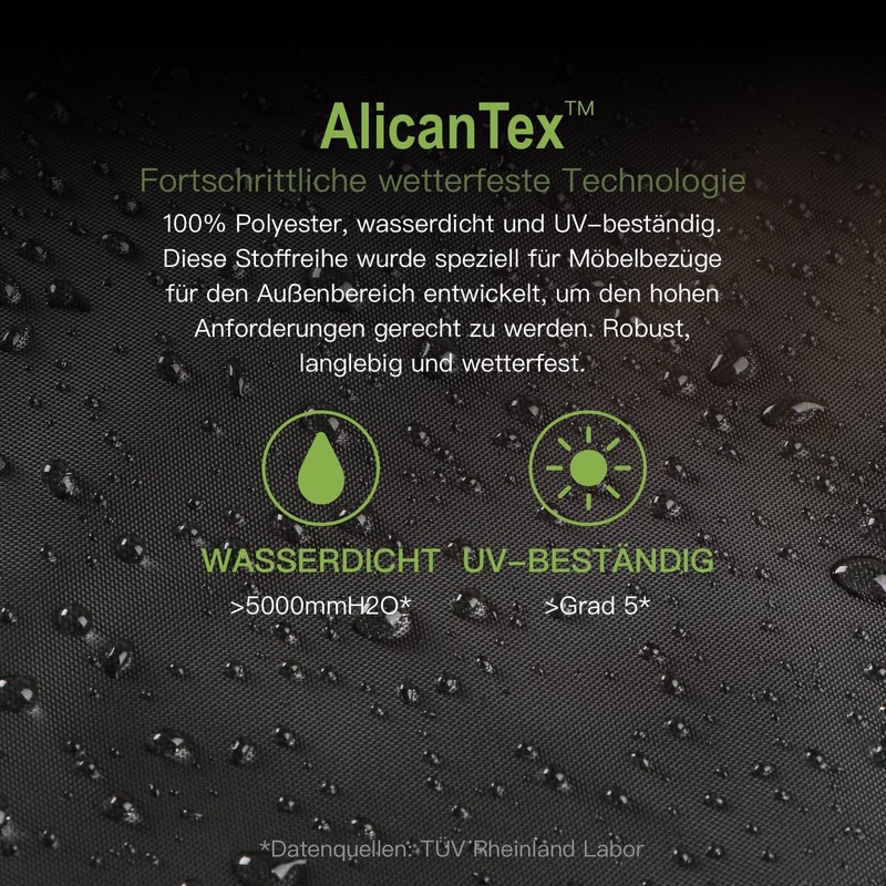 Awnic Protective Cover for Rotary Clothes Dryer Waterproof Tear-Resistant