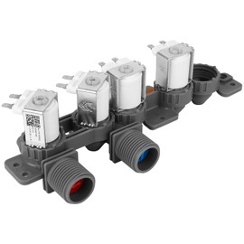 AJU75152602 Washer Inlet Valve Assembly for LG Washing Machine WT7405CW WT7305CV WT7305CW WT7150CW 31452 WT7250CW WT7880HWA WT7300CW WT7900HBA WT7060CV WT7800CW WT7300CV WT7060CW WT7100CW