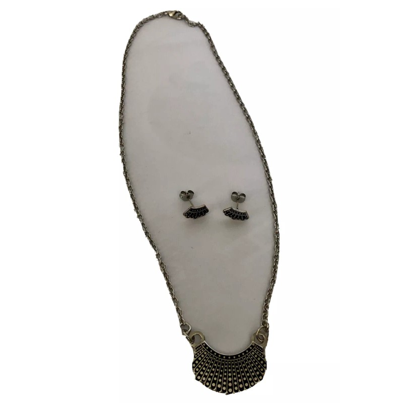Winnicaca RBG Dissent Collar Stud Earrings Necklace Jewelry Lot Ginsberg