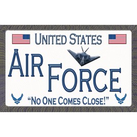 Air Force - Desert Storm - Magnetic Car Sign - 6in X 3.75in