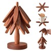 Tree Coasters, Wooden Trivets for Hot Dishes, Trivets for Hot