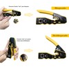 Pinza Crimpadora 3 en 1 Cortadora Peladora Cable Ponchadora RJ45