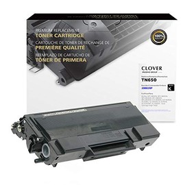 Clover Remanufactured Toner Cartridge Replacement for Brother TN650 | Black | High Yield