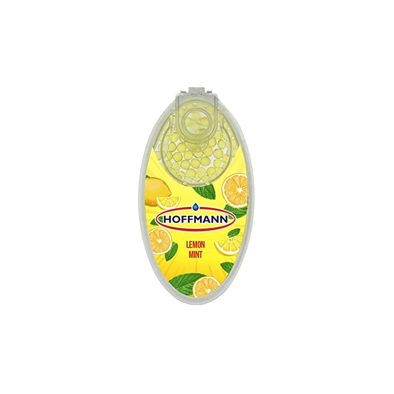 Hoffmann - Premium aroma capsules lemon mint, DIY click filter