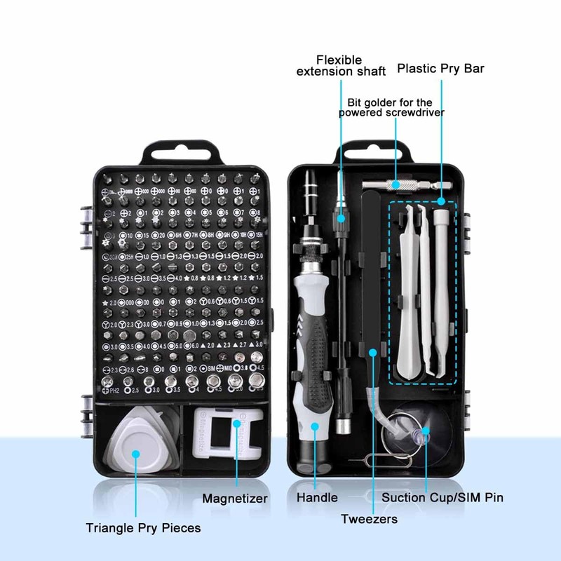 EFAITHFIX Precision Screwdriver Set, Professional 115 in 1 Magnetic Repair