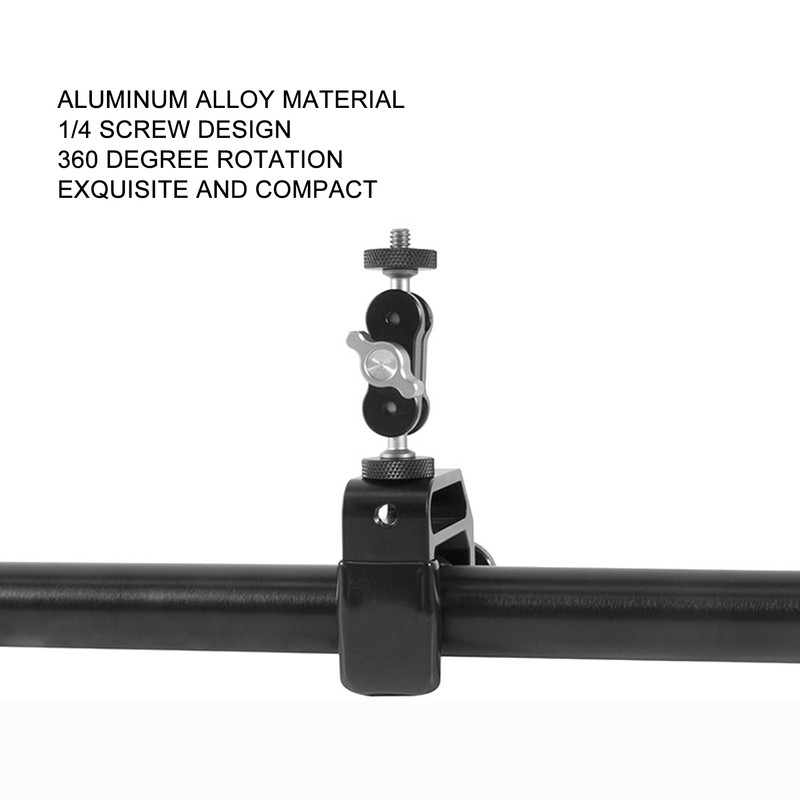 Camera Articulating Arm Aluminium Alloy Adjustable 1/4in Screw Interface Expansion