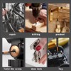 HUHAO 3PCS Phillips Head Drill Bits,S2 Steel 1/4" Hex Bit