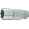HAZET 880LG-17 60 mm 6-Point Traction Profile Socket - Chrome-Plated/Polished