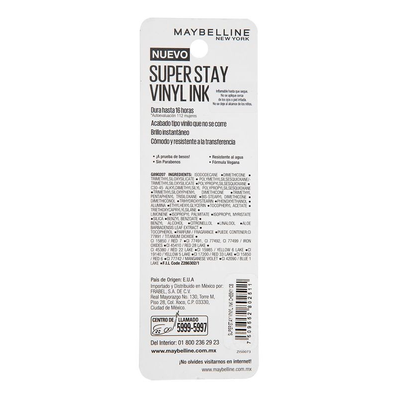 Labial Maybelline Super Stay Nude Beige