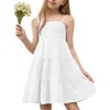 blibean Girls 2024 Sundress Tween Kids Sleeveless Summer Sun Dresses