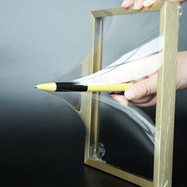 Microfluidic Chip Packaging Film, PDMS Film, Microvalve Silicone Membrane for Cell Culture, Breathable Silicone Membrane (100 * 100mm W*L, 500um Thickness)