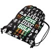 PXTIDY Disc Golf Drawstring Bag Gift For Disc Golf Basket