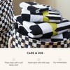 MACKENZIE-CHILDS Tissue-Box Cover, Tissue Holder for Home Decor, Black-and-White Courtly