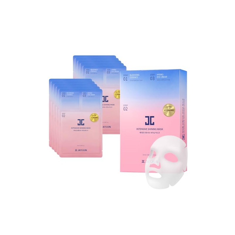 Jayjun 10 Piece Intensive Shining Mask Pack(0.84 fl.oz, 25ml)
