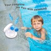 2PCS Painless Nose Plugs for Swimming,Kids & Adults,Stuff Into Nose