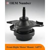 Set of 4 Engine Motor & Transmission Mount Kit Compatible