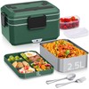Electric Lunch Box Food Heater: 3.5 Liters Double Layer Heated