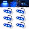 PSEQT 3.8'' Waterproof Boat Marine LED Lights Courtesy Interior Deck