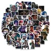 jixiejumo Arcane Stickers 50 Pcs, League of Game Legends Vinyl