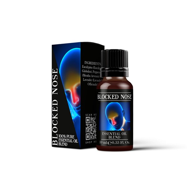 Mystic Moments verstopfte Nase ätherisches Öl Blend-10ml-100% Pure