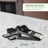 Qdesign - Multifunctional vegetable slicer with 3 stainless steel blades