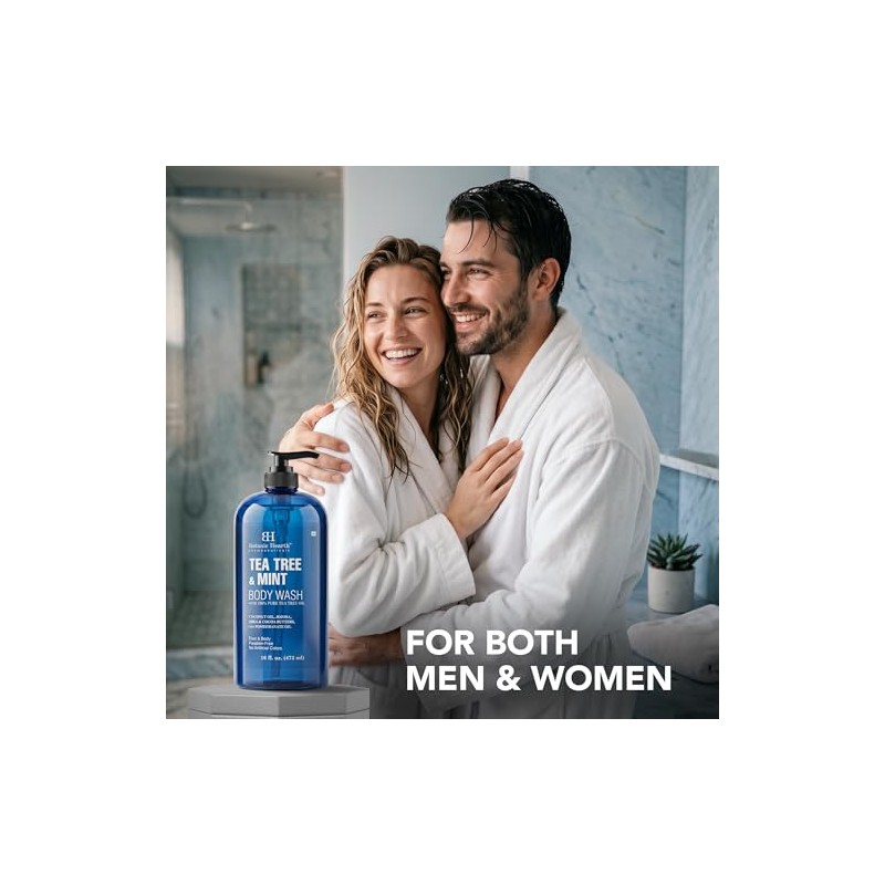 Botanic Hearth Tea Tree & Mint Body Wash & Shower