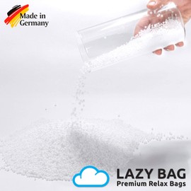 Lazy Bag Original EPS beads bean bag filling, polystyrene beads, refill pack for bean bags, seat cushions, neck cushions and much more