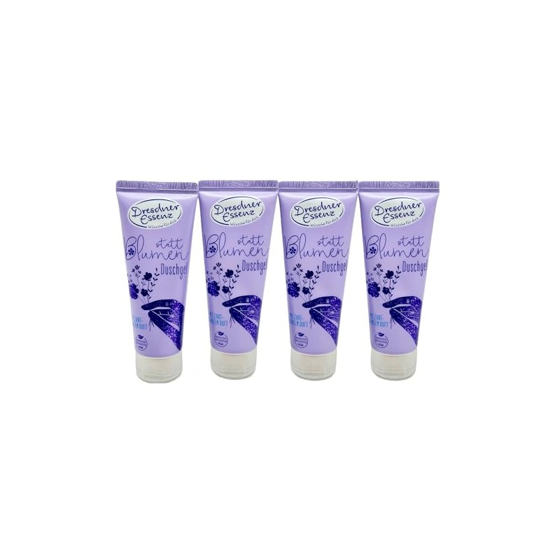 Dresdner Essenz Shower Gel Instead of Flowers 4 x 75