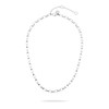 Tamaris Stainless Steel Chunky Link Necklace, stainless steel, No gemstone.