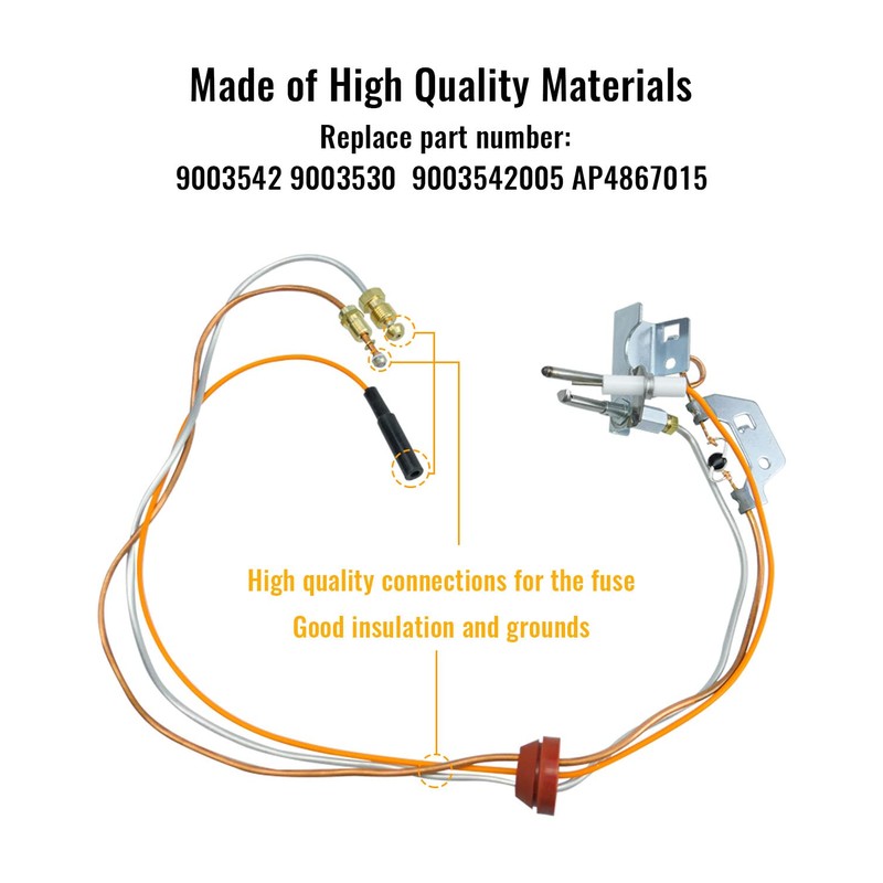 9003542 Pilot Assembly Replacement Fit for Natural Gas Water Heater,