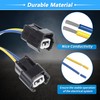 Hihaha 6Pcs Fuel Injector Wiring Harness for Nissan Frontier 2000-2002